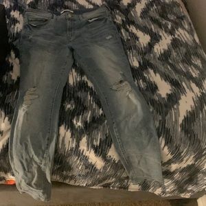 Pacsun blue skinny jeans